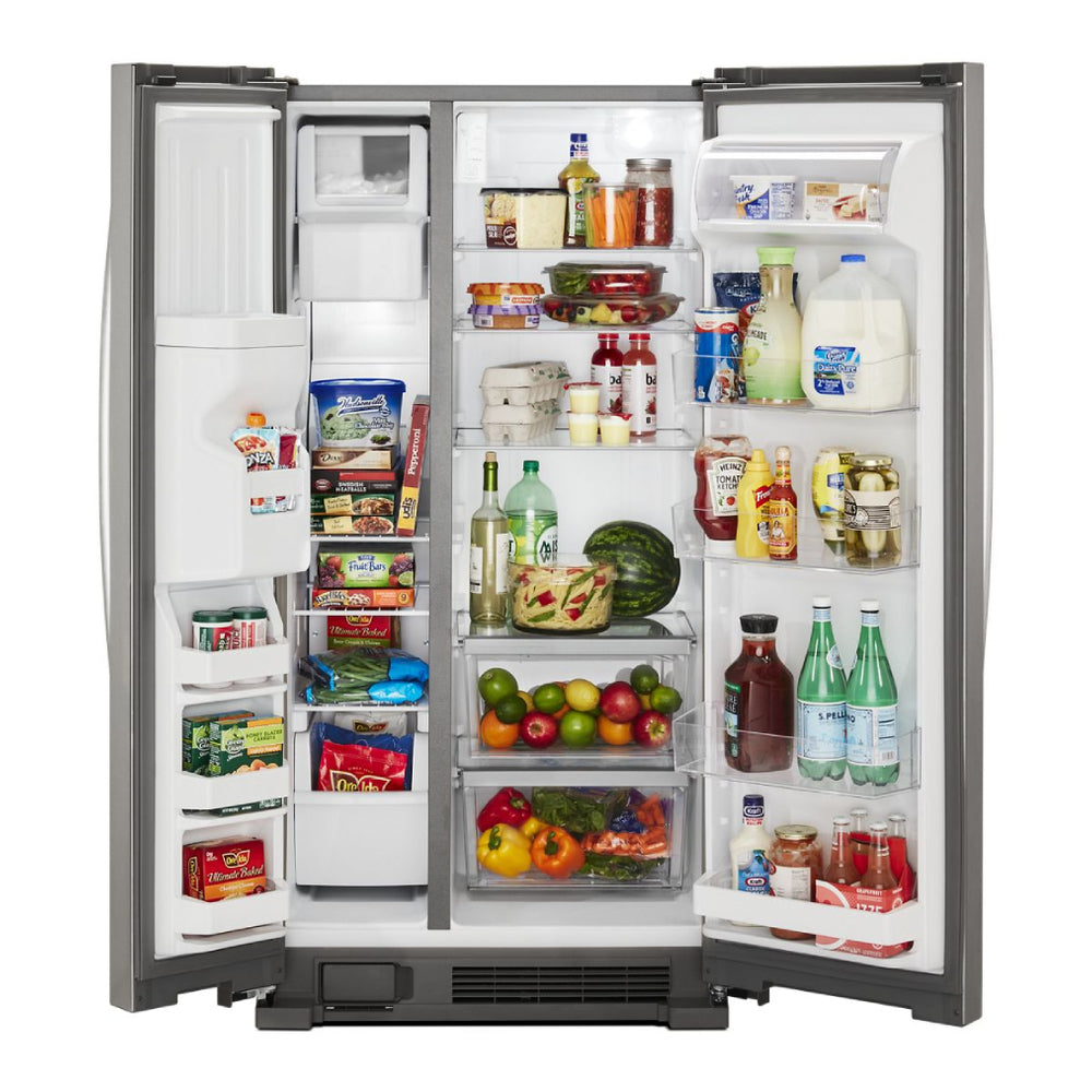 Whirlpool 36-inch Wide Side-by-Side Refrigerator - 24 cu. ft.