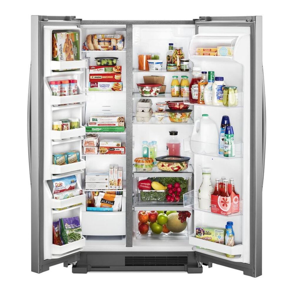 Whirlpool 36-inch Wide Side-by-Side Refrigerator - 25 cu. ft.
