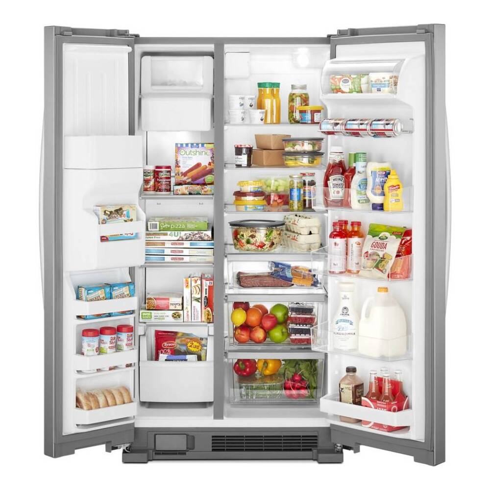 Whirlpool 36-inch Wide Side-by-Side Refrigerator - 25 cu. ft.