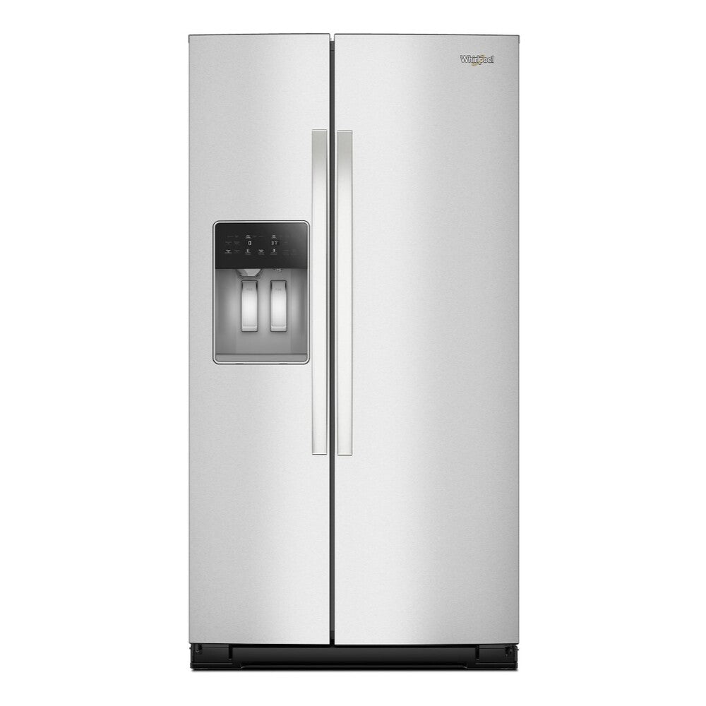 Whirlpool 36-inch Counter Depth Side-by-Side Refrigerator with Prep & Store Bins