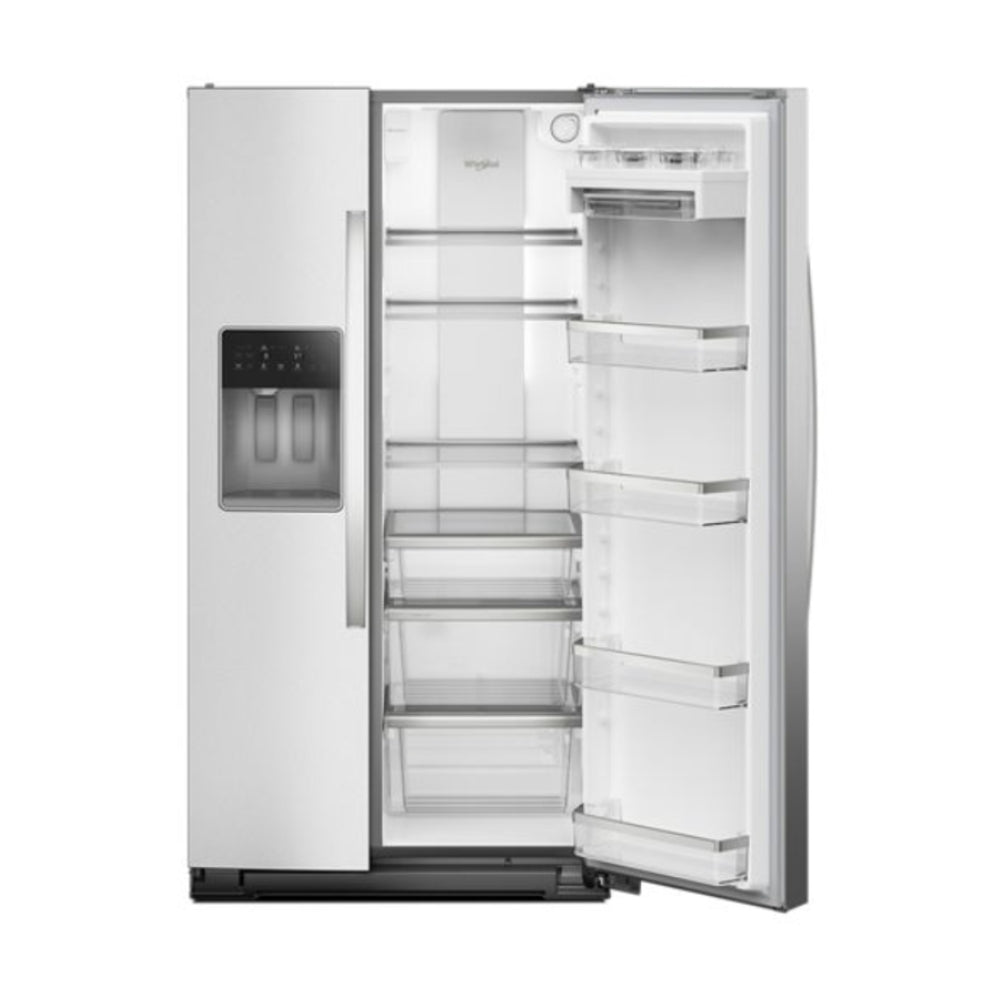 Whirlpool 36-inch Counter Depth Side-by-Side Refrigerator with Prep & Store Bins