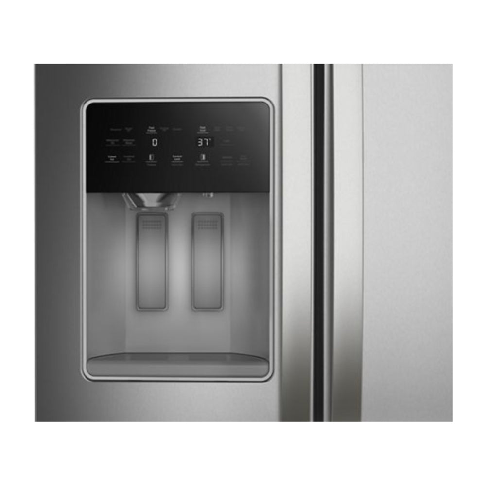 Whirlpool 36-inch Standard Depth Side-by-Side Refrigerator with Prep & Store Bins