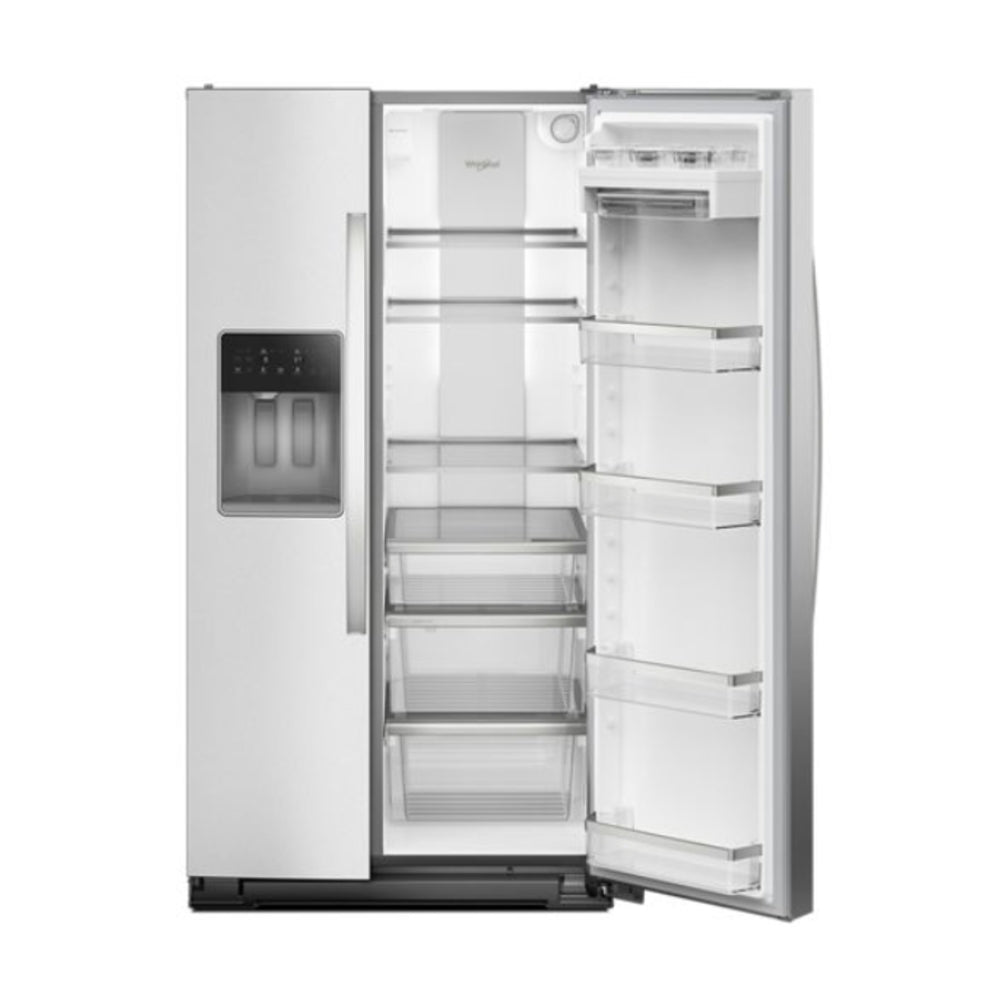 Whirlpool 36-inch Standard Depth Side-by-Side Refrigerator with Prep & Store Bins