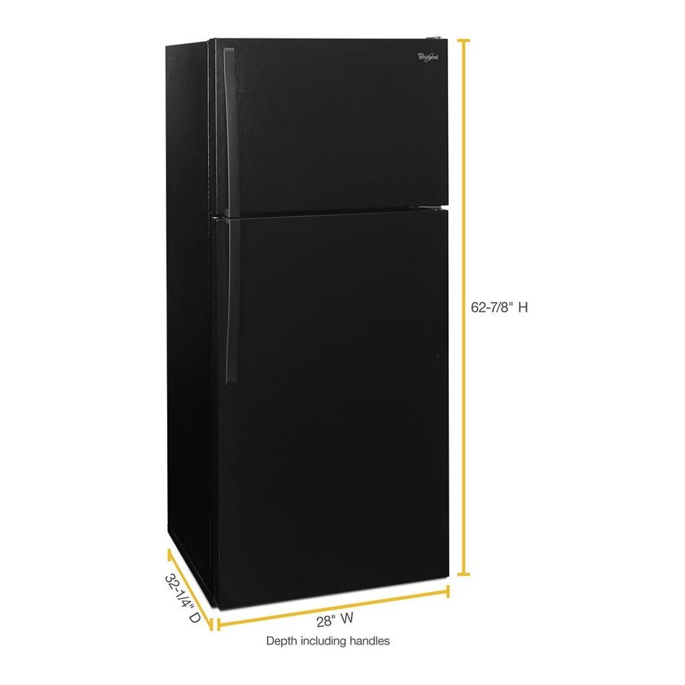 Whirlpool 28-inch Wide Top Freezer Refrigerator - 14 Cu. Ft.