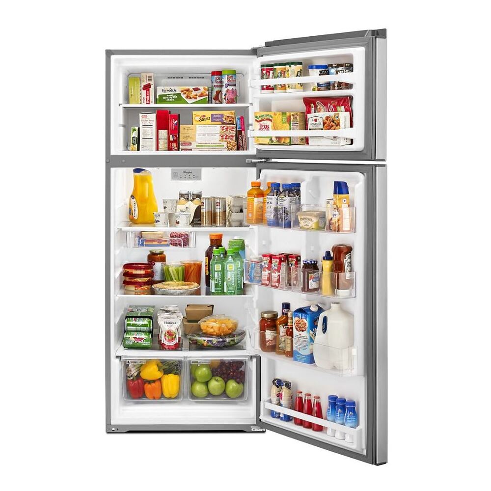 Whirlpool 28-inch Wide Refrigerator Compatible With The EZ Connect Icemaker Kit - 18 Cu. F