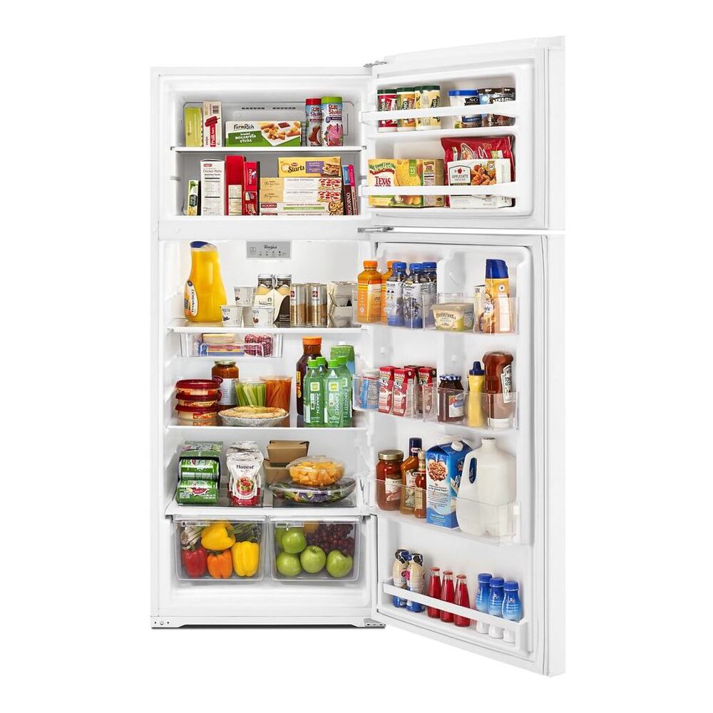 Whirlpool 28-inch Wide Refrigerator Compatible With The EZ Connect Icemaker Kit - 18 Cu. F