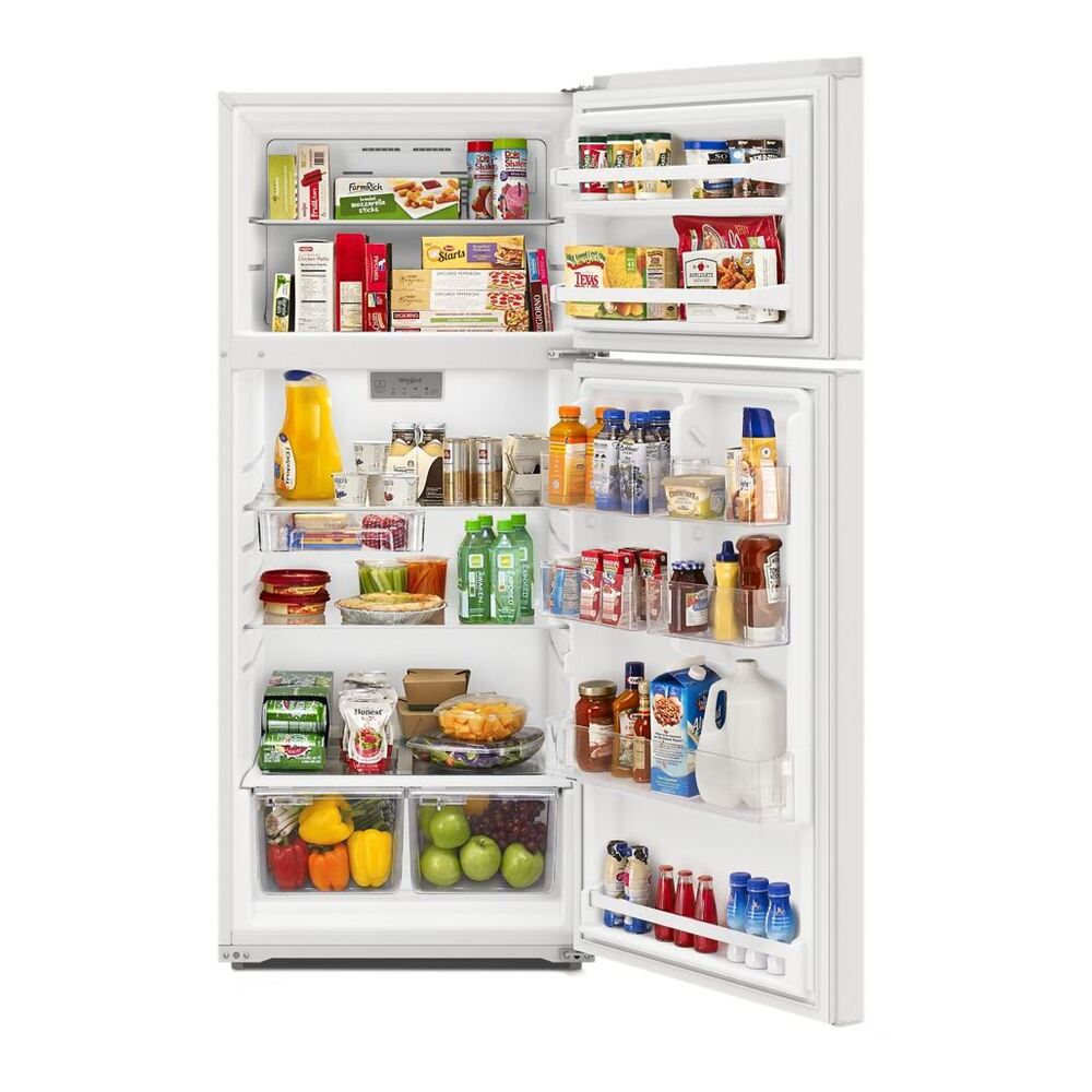 Whirlpool 28-inch Wide Top-Freezer Refrigerator - 16.3 Cu. Ft.