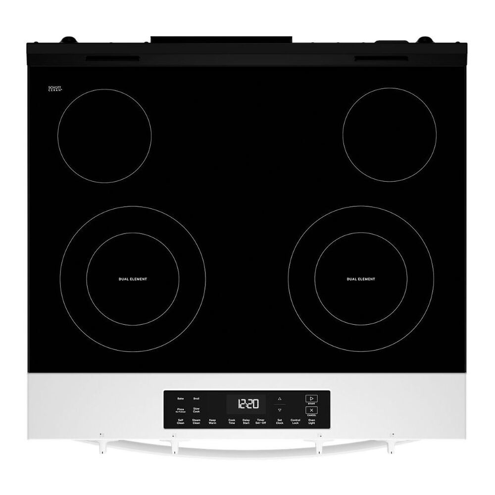Whirlpool 30-inch Electric Range with No Preheat and Slow Cook Modes