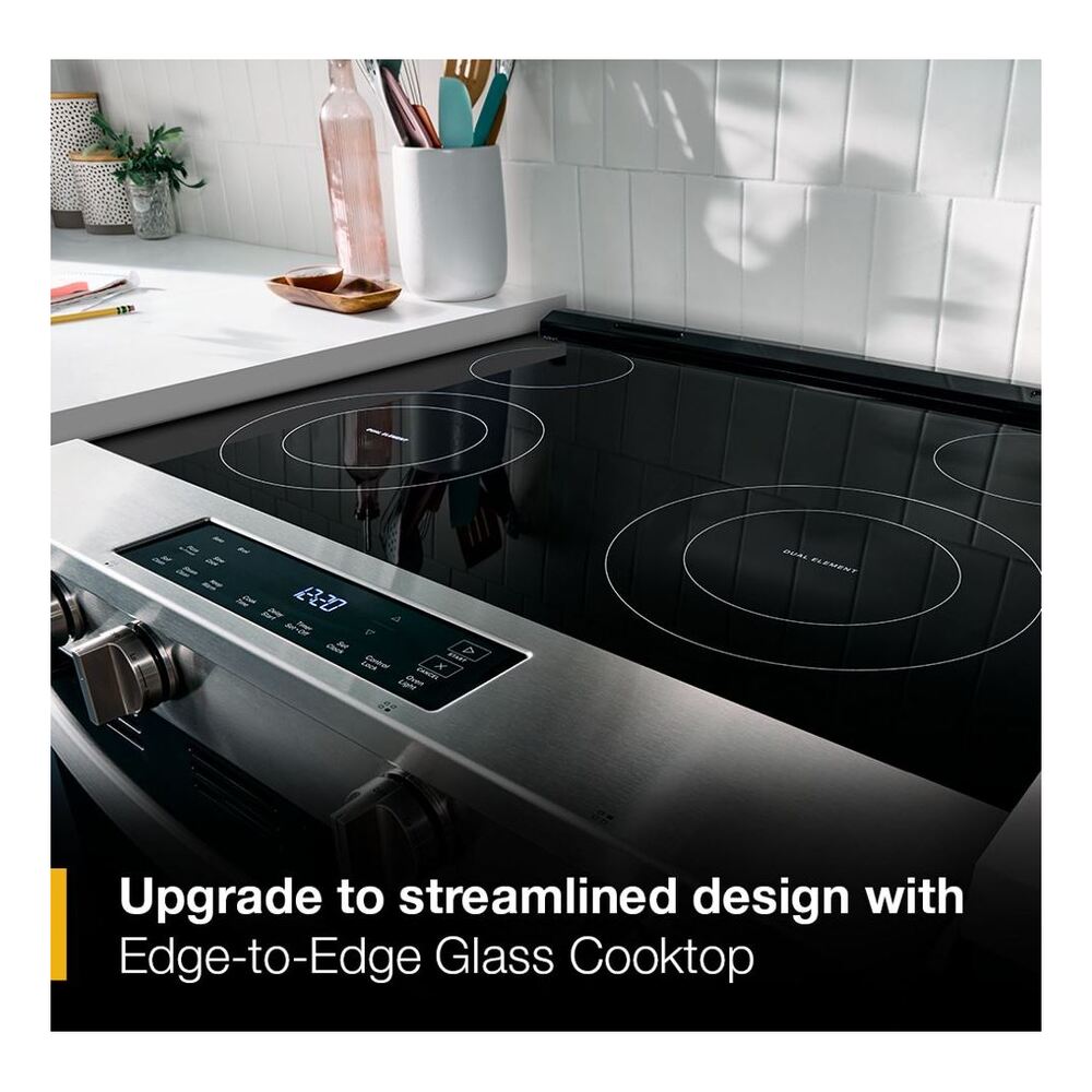 Whirlpool 30-inch Electric Range with No Preheat and Slow Cook Modes