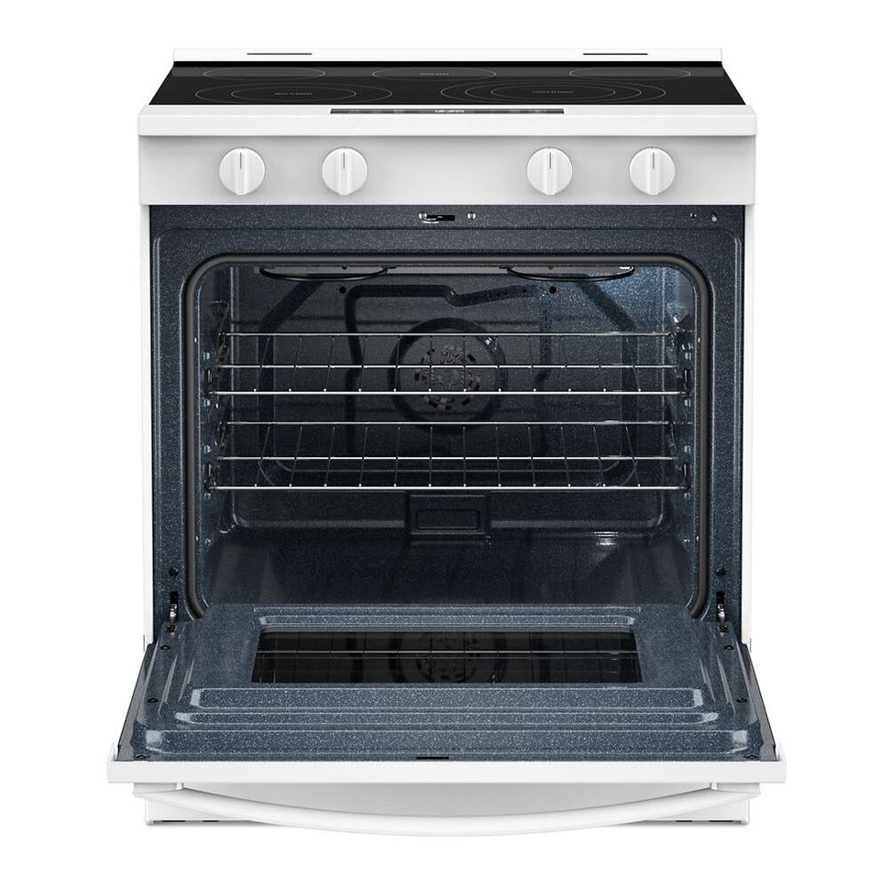 Whirlpool 30-inch Electric Smart Range with Air Cooking Technology