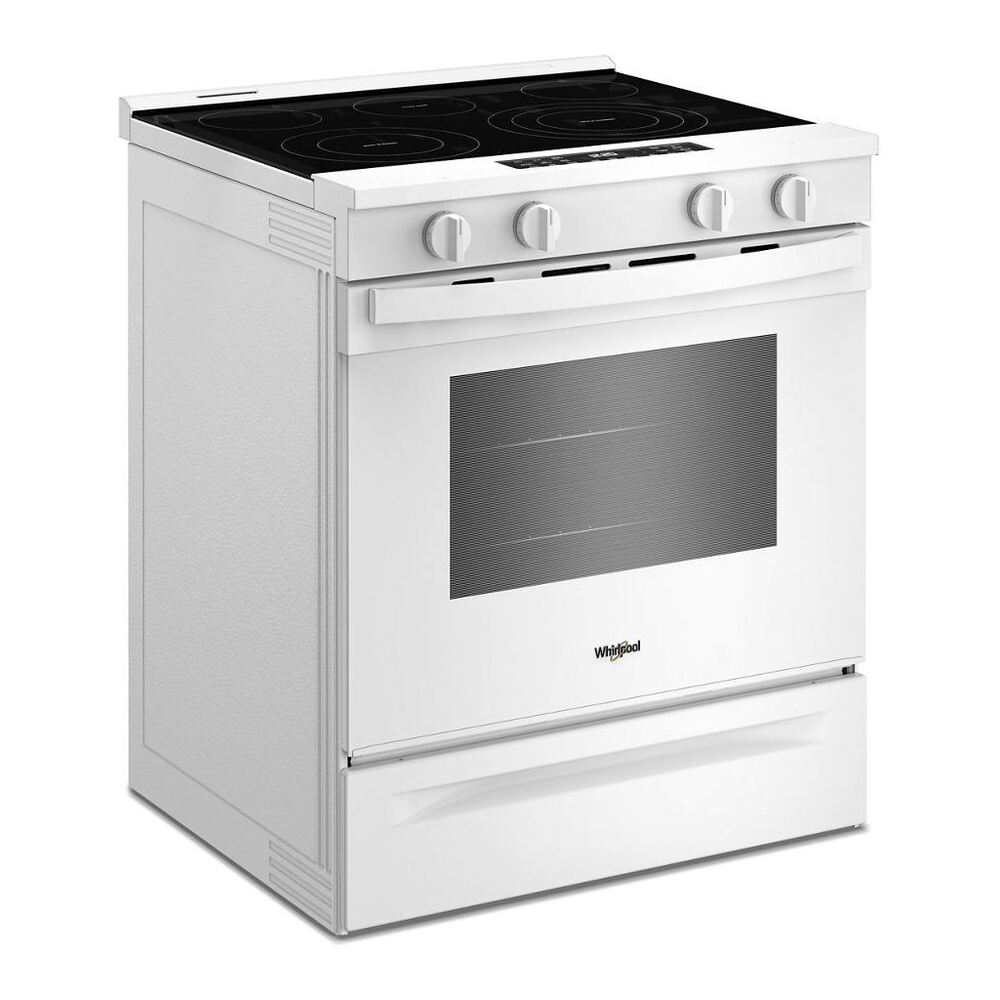 Whirlpool 30-inch Electric Smart Range with Air Cooking Technology