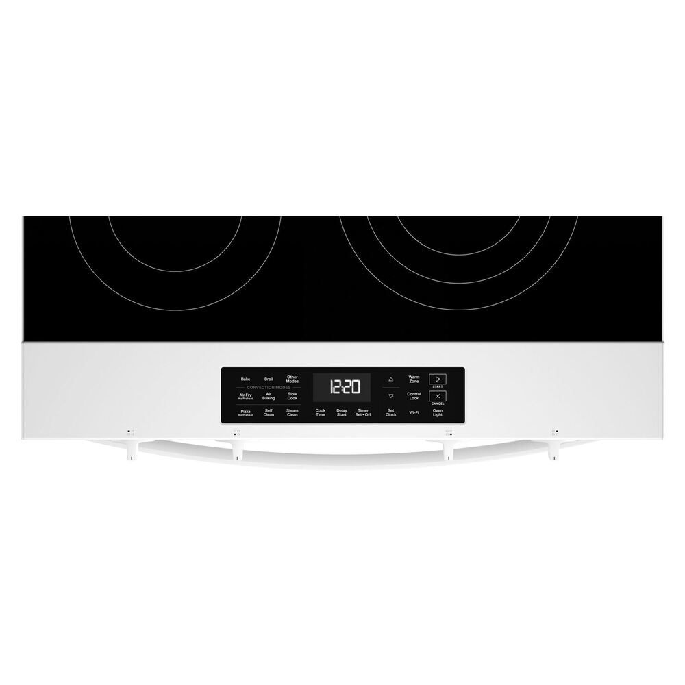 Whirlpool 30-inch Electric Smart Range with Air Cooking Technology