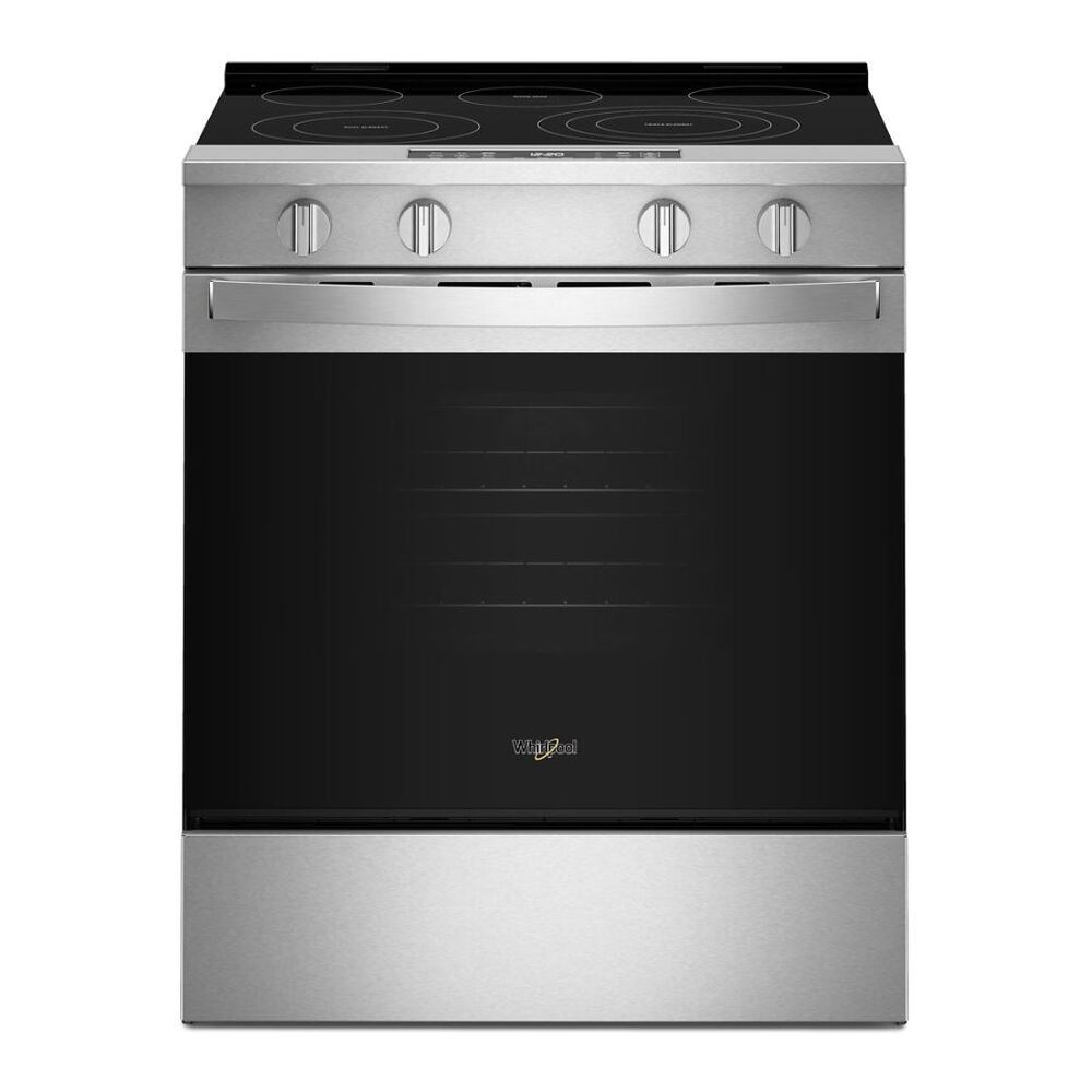 Whirlpool 30-inch Electric Smart Range with Air Cooking Technology
