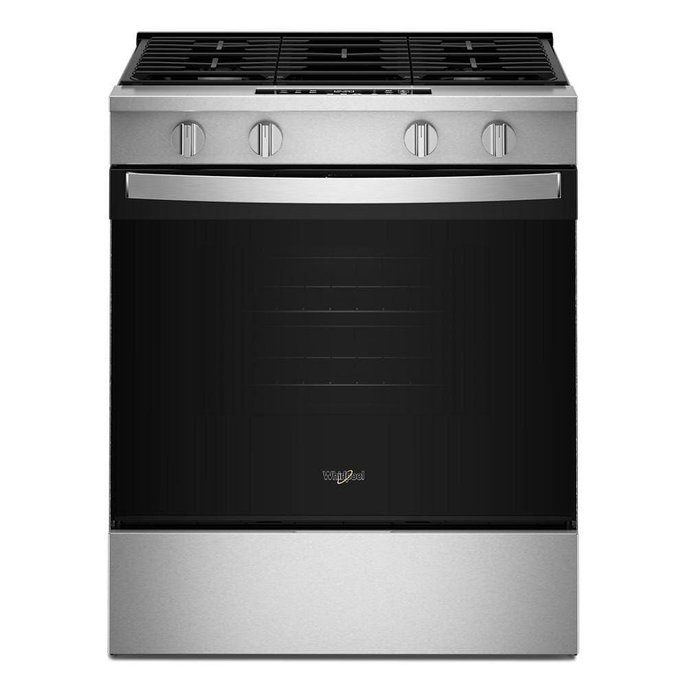 Whirlpool 30-inch Gas Range with No Preheat Mode and Slow Cook