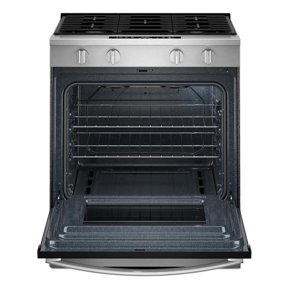 Whirlpool 30-inch Gas Range with No Preheat Mode and Slow Cook