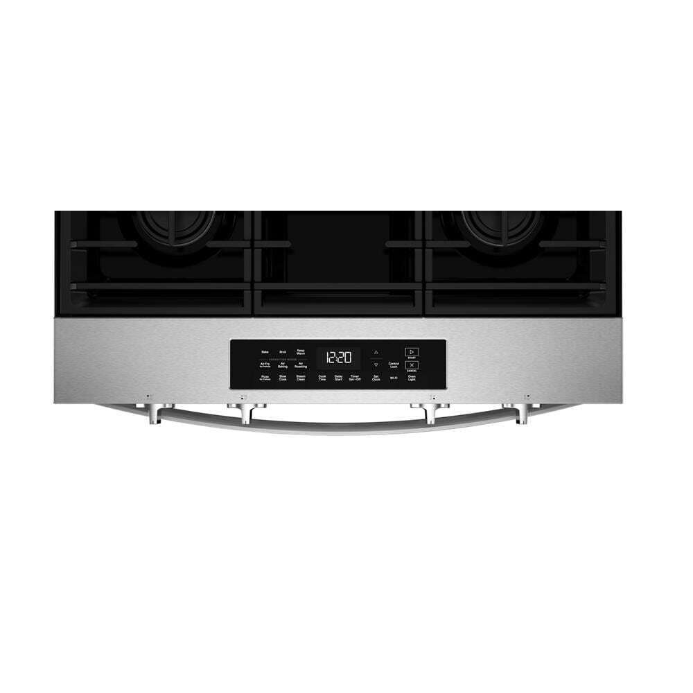 Whirlpool 30-inch Gas Smart Range with Air Cooking Technology and Steam Clean