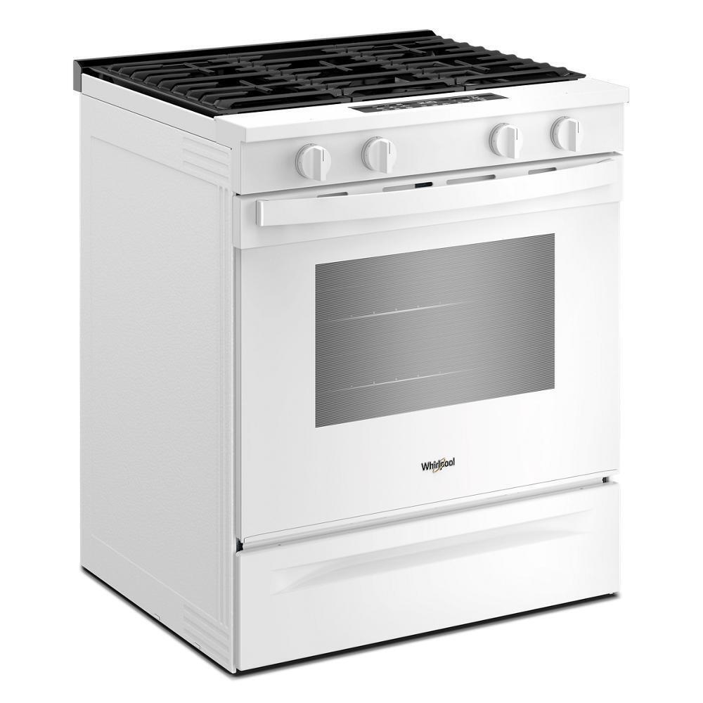 Whirlpool 30-inch Gas Smart Range with Air Cooking Technology and Steam Clean