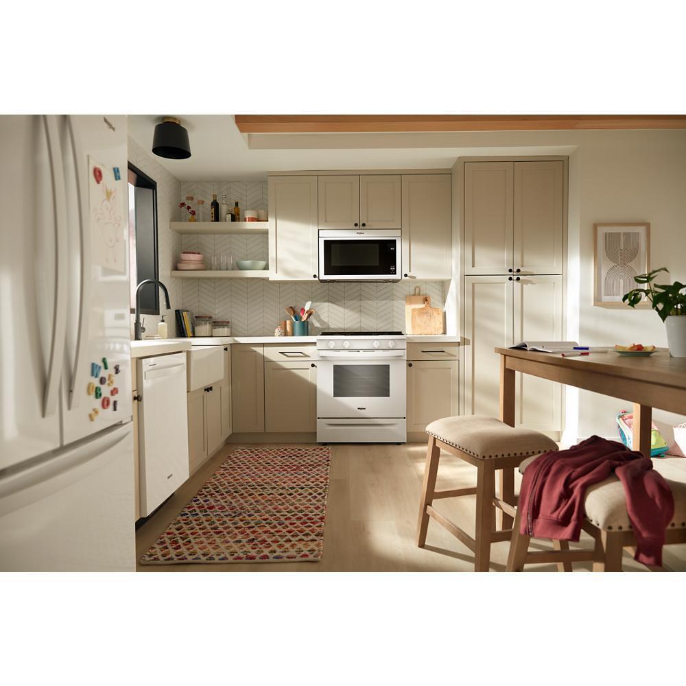 Whirlpool 30-inch Gas Smart Range with Air Cooking Technology and Steam Clean