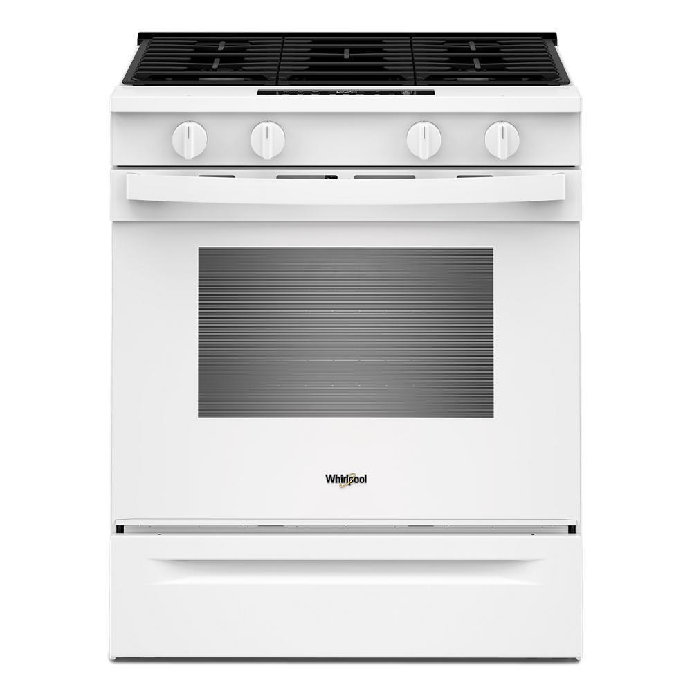 Whirlpool 30-inch Gas Smart Range with Air Cooking Technology and Steam Clean