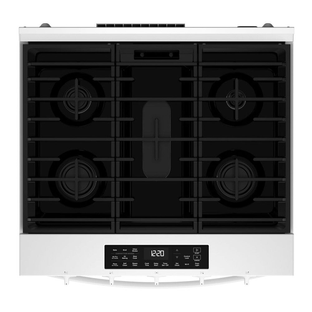 Whirlpool 30-inch Gas Smart Range with Air Cooking Technology