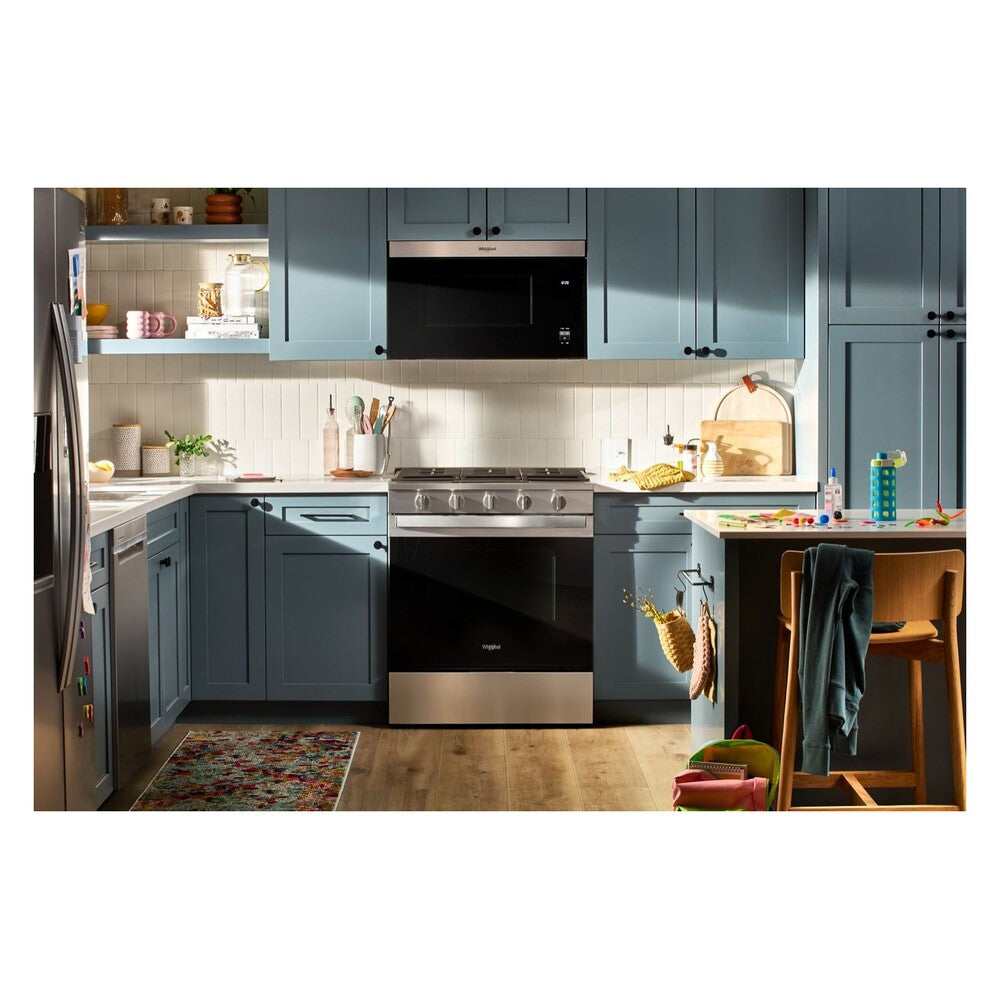 Whirlpool 30-inch Gas Smart Range with Air Cooking Technology