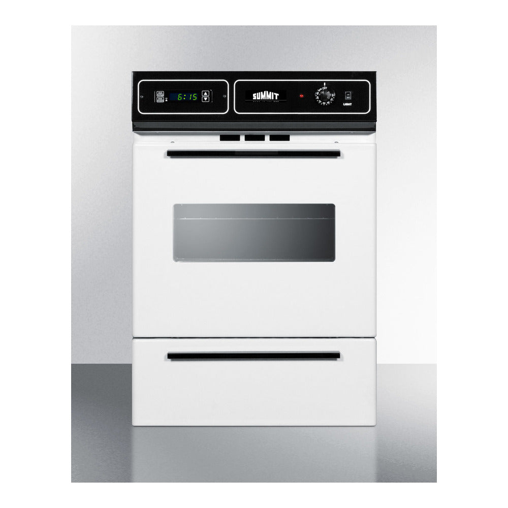 Summit 24" Wide Gas Wall Oven
