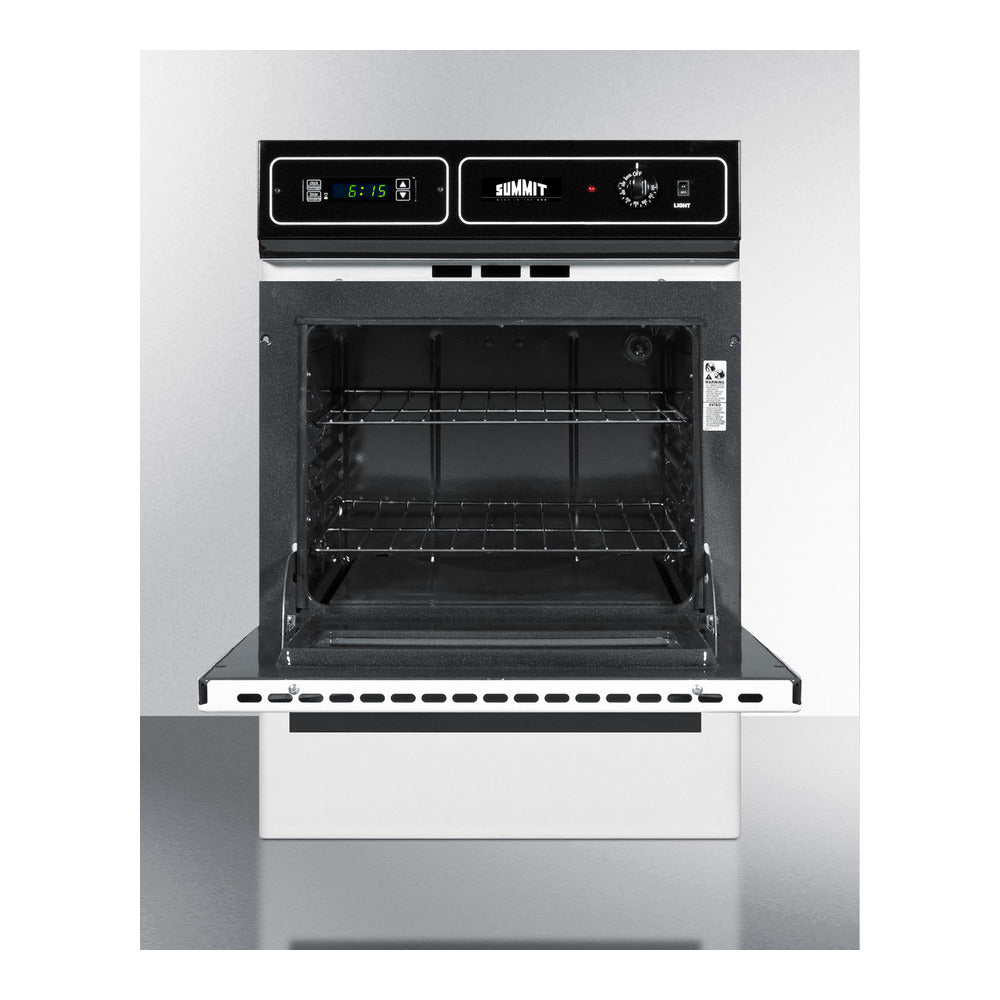Summit 24" Wide Gas Wall Oven