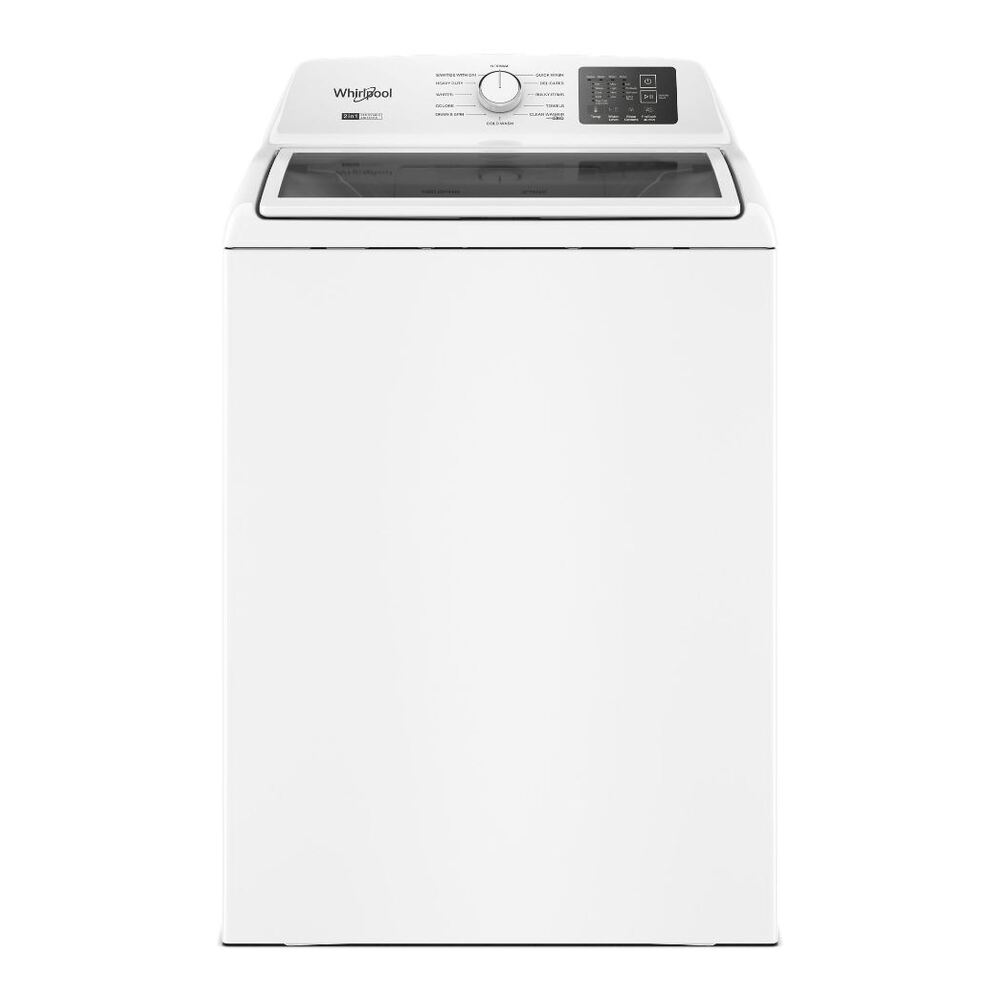 Whirlpool 4.2-4.3 Cu. Ft. Whirlpool® Top Load Washer with 2-in-1 Removable Agitator and So
