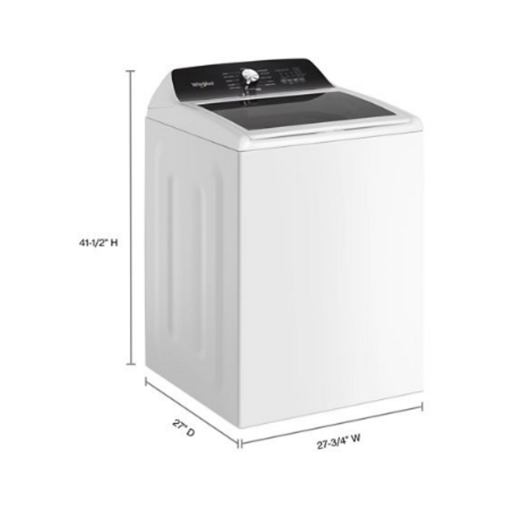 Whirlpool 4.5 Cu. Ft. Top Load Agitator Washer with Built-In Faucet