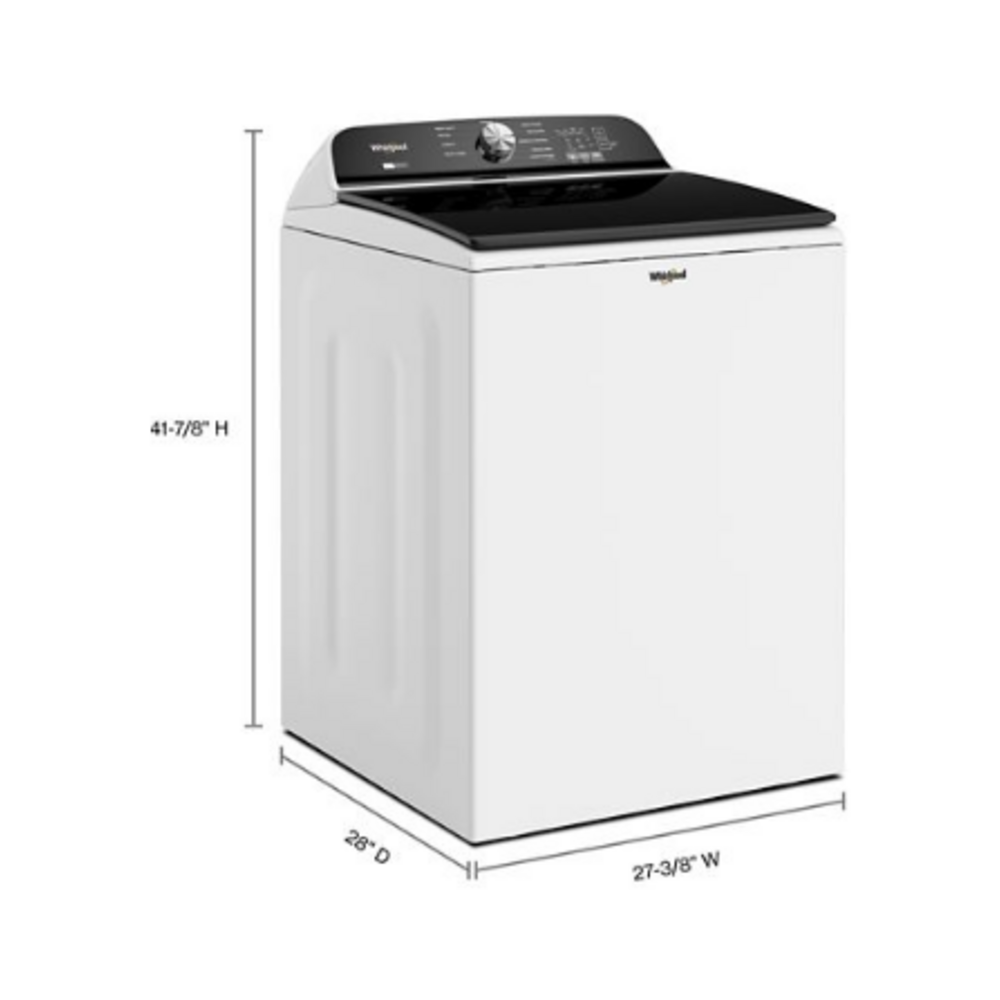 Whirlpool 5.2-5.3 Cu. Ft. Whirlpool® Top Load Washer with Removable Agitator