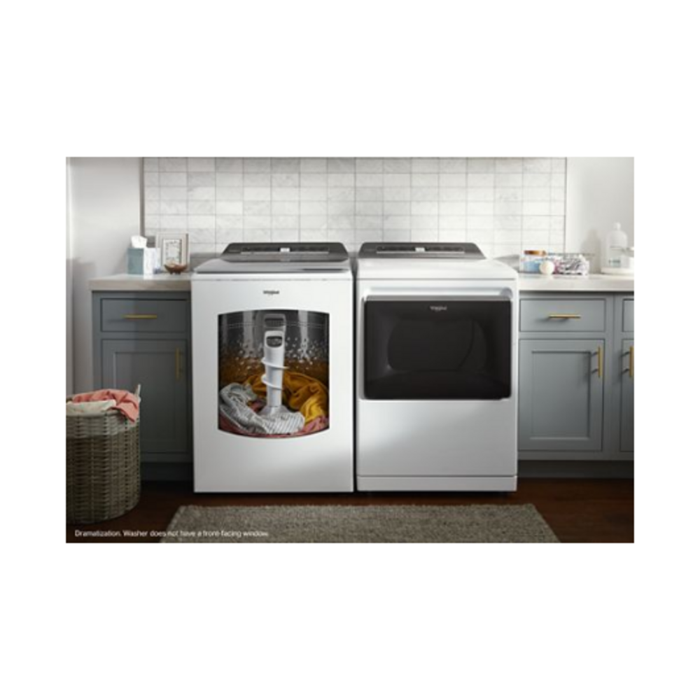 Whirlpool 5.2 - 5.3 cu. ft. Top Load Washer with 2 in 1 Removable Agitator