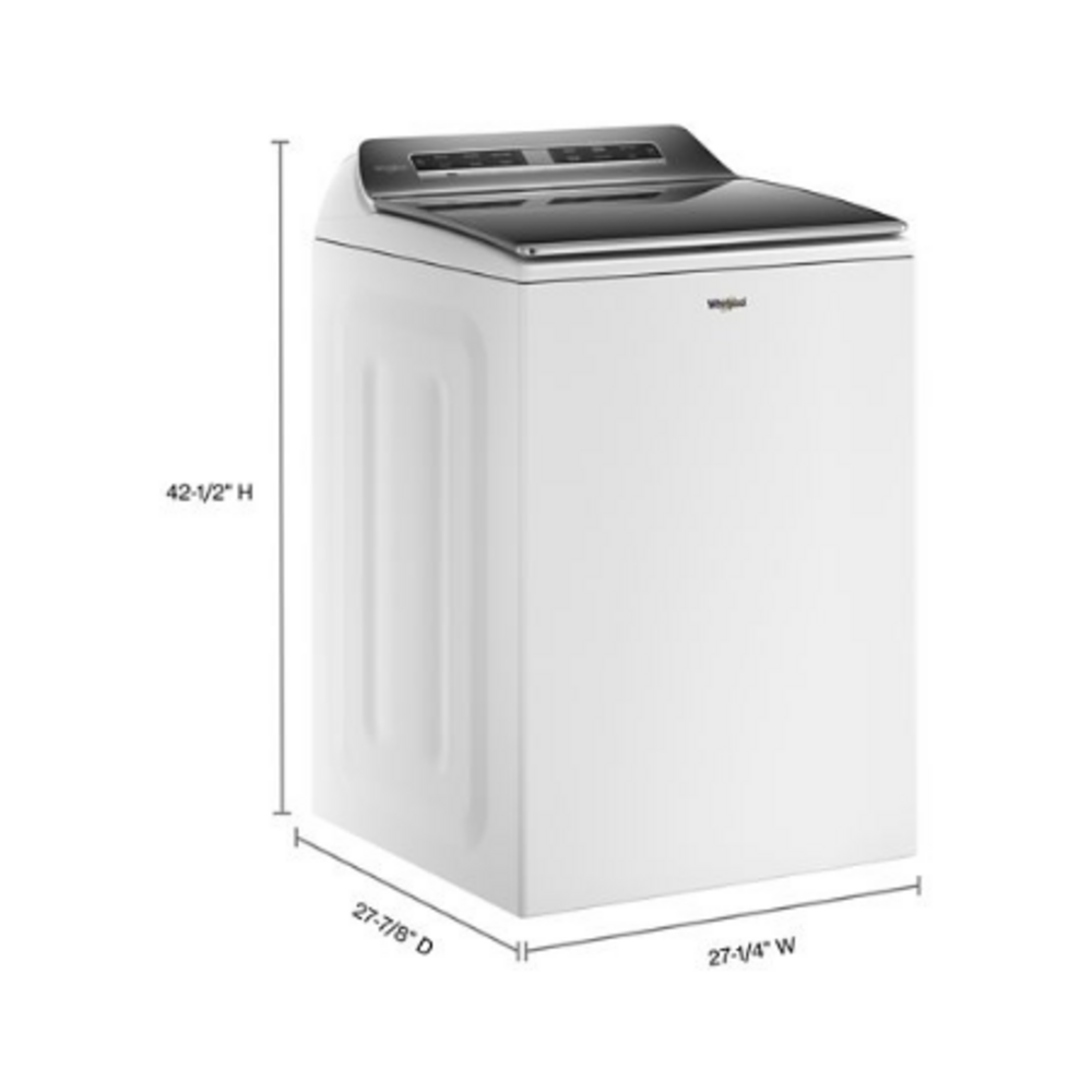 Whirlpool 5.2 - 5.3 cu. ft. Top Load Washer with 2 in 1 Removable Agitator