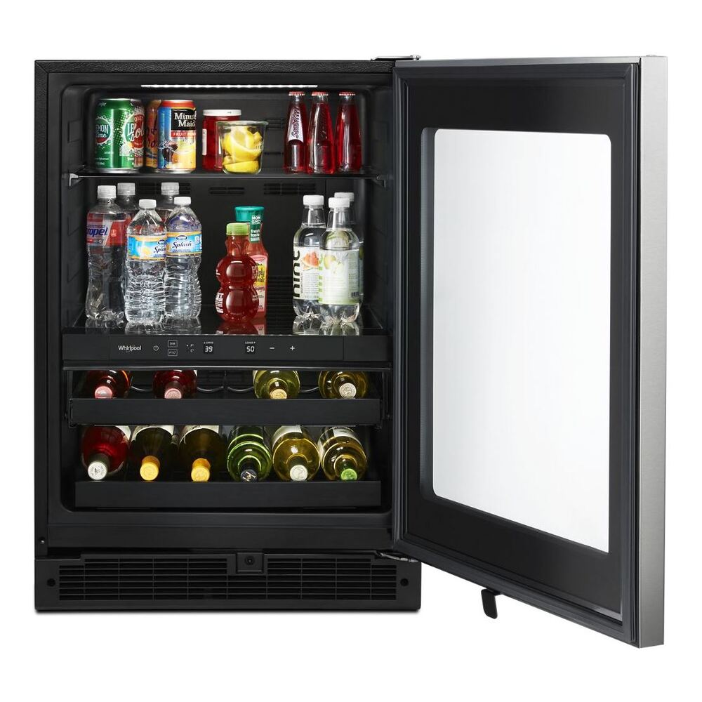 Whirlpool 24-inch Wide Undercounter Beverage Center - 5.2 cu. ft.