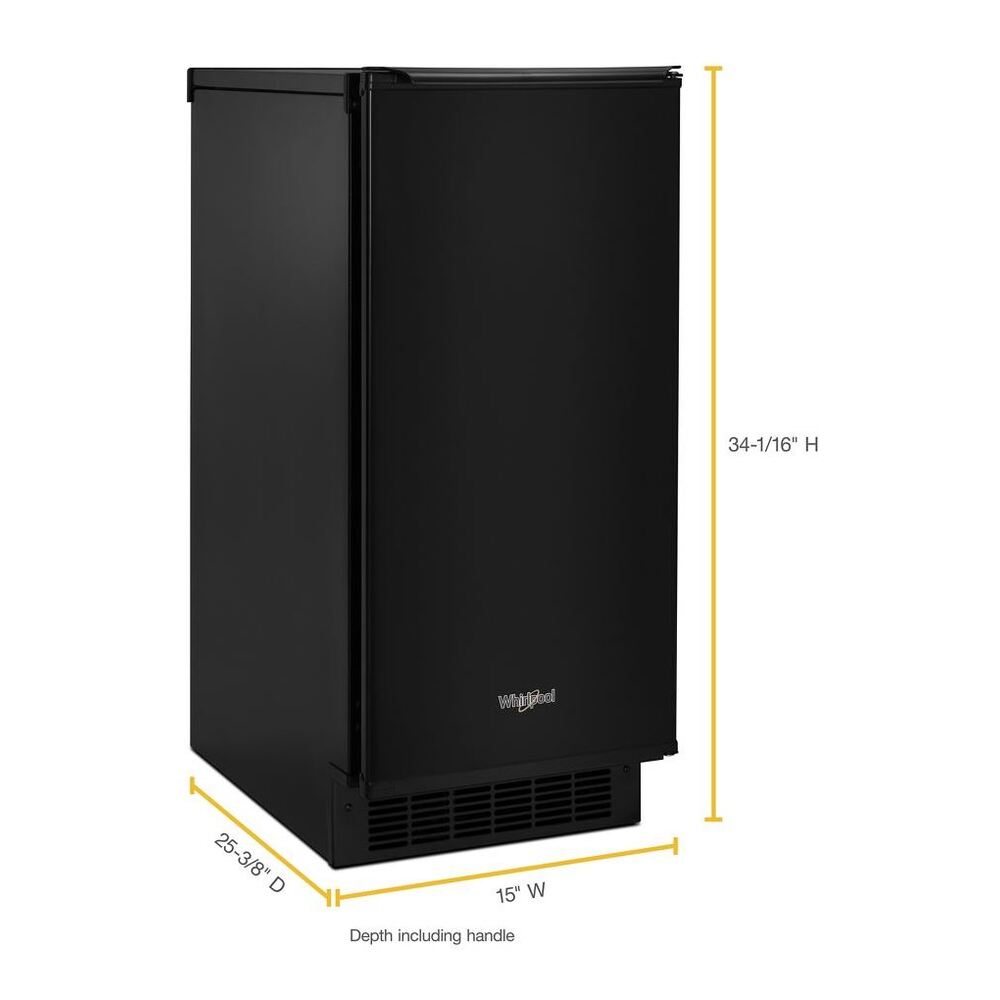 Whirlpool 15-inch Icemaker with Clear Ice Technology