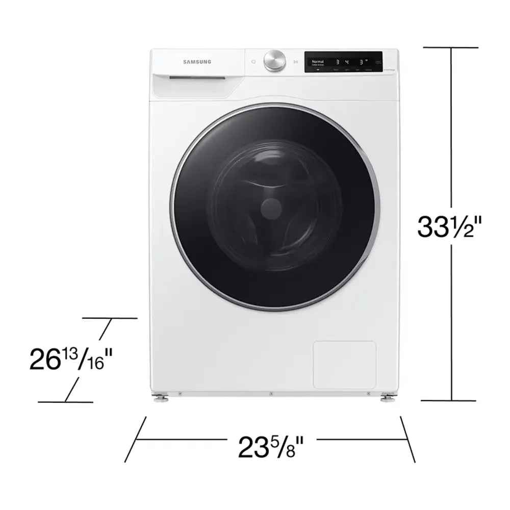Samsung 2.5 cu. ft. Compact Front Load Washer with AI Smart Dial and Super Speed Wash in