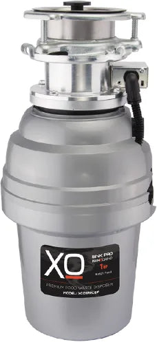 XO 1 HP Lifetime Warranty, Batch Feed waste disposal / 3 Bolt mount