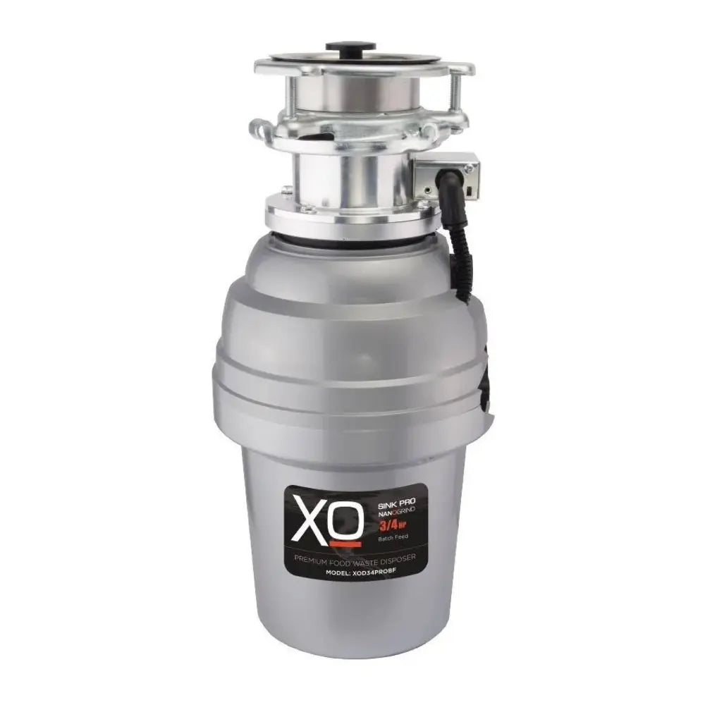 XO 3/4 HP 10 Year Warranty, Batch Feed waste disposal / 3 Bolt mount
