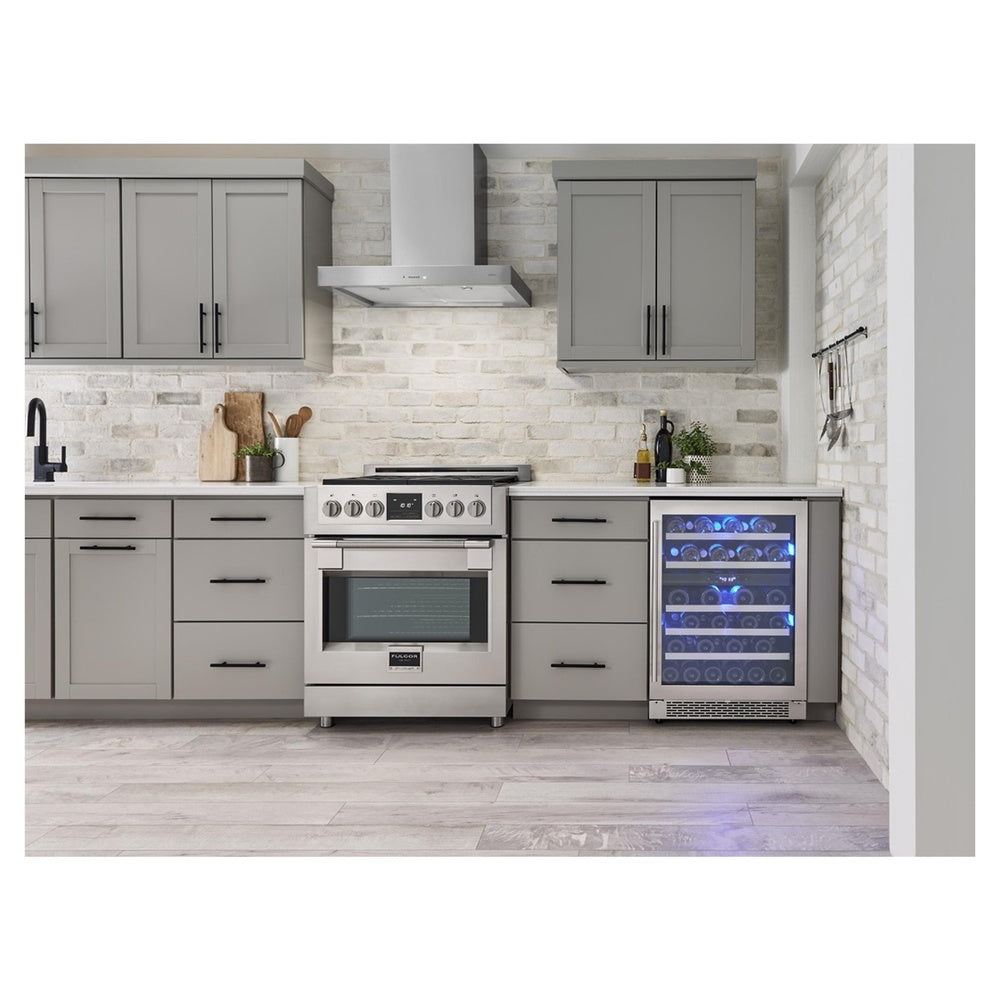 Zephyr Roma Wall, 30in, SS, LED, 600 CFM w/ACT