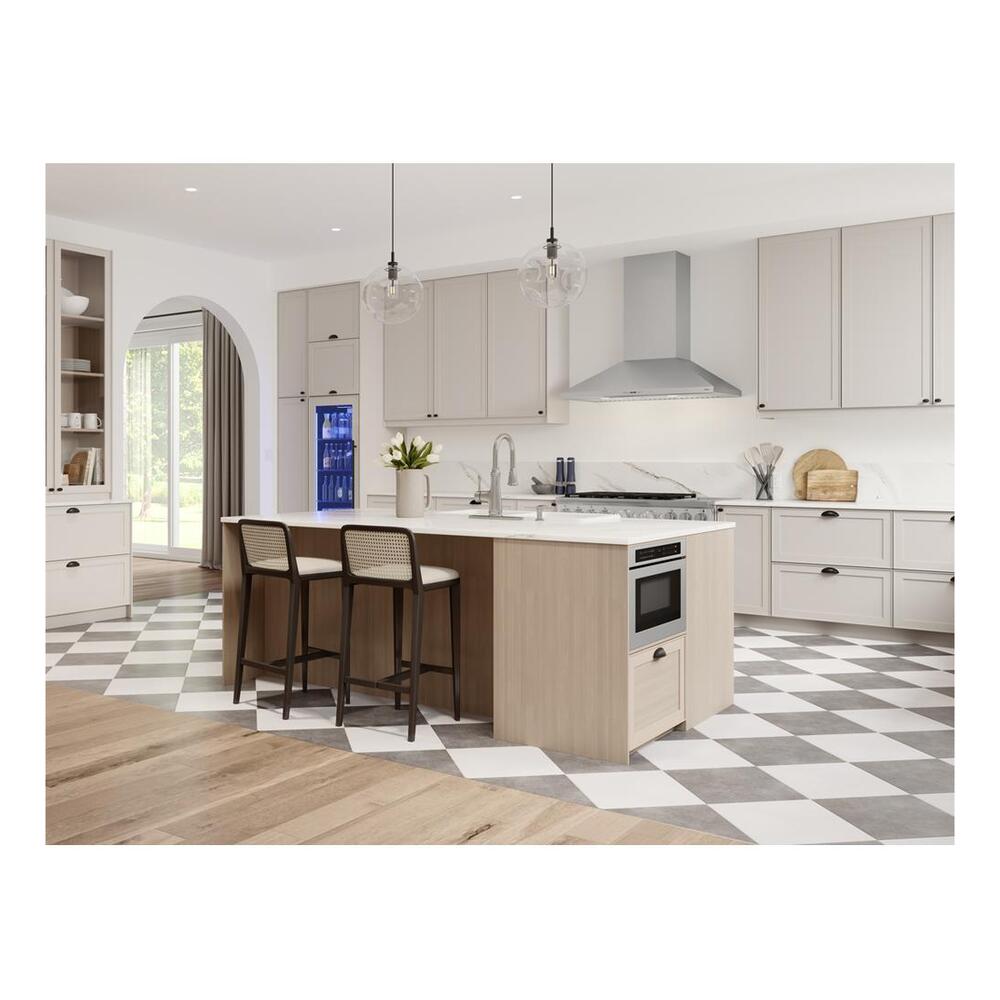 Zephyr Siena Pro, Wall, 36", SS, LED, ACT